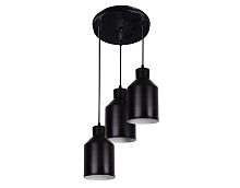 Светильник подвесной (Люстра) Мелодия Света 220В E27 Черный картинка 